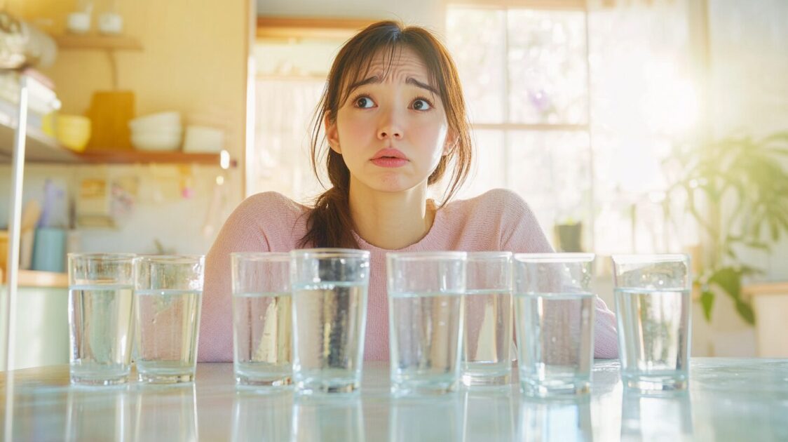 水を飲みまくると痩せますか？